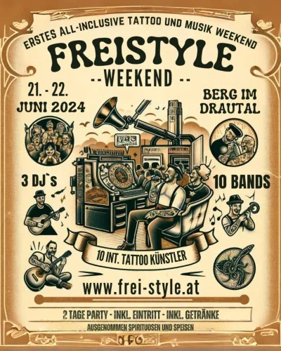 Frei Style Weekend 21 June 2024