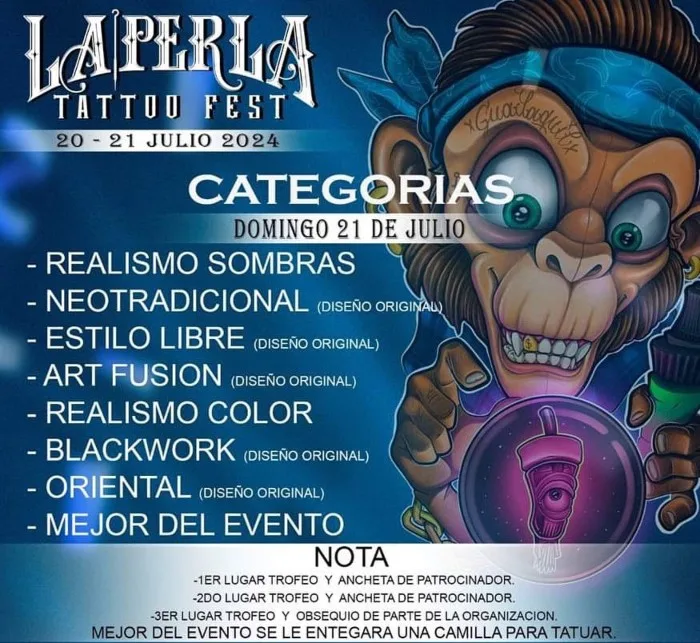 La Perla Tattoo Fest 2024 Contest