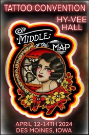 Middle of the Map Tattoo Convention #6 (2026) Middle of the Map Tattoo Convention #6 (2026) 10 April 2026