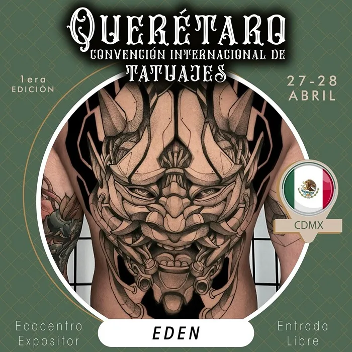 Querétaro Convención Internacional de Tatuajes 27 April 2024