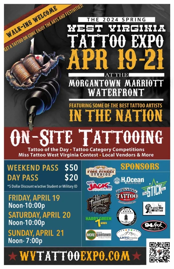 Spring West Virginia Tattoo Expo #3 11 April 2025
