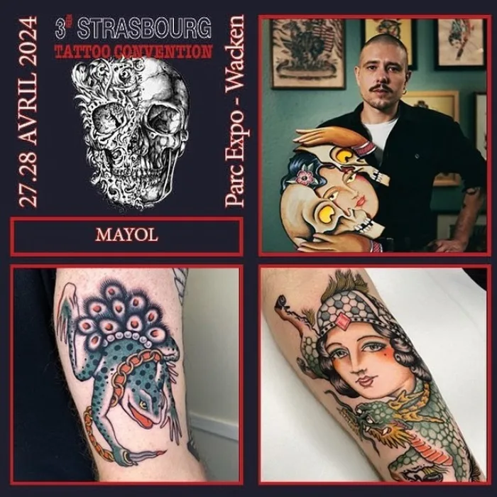 Strasbourg Tattoo Convention #3 27 April 2024