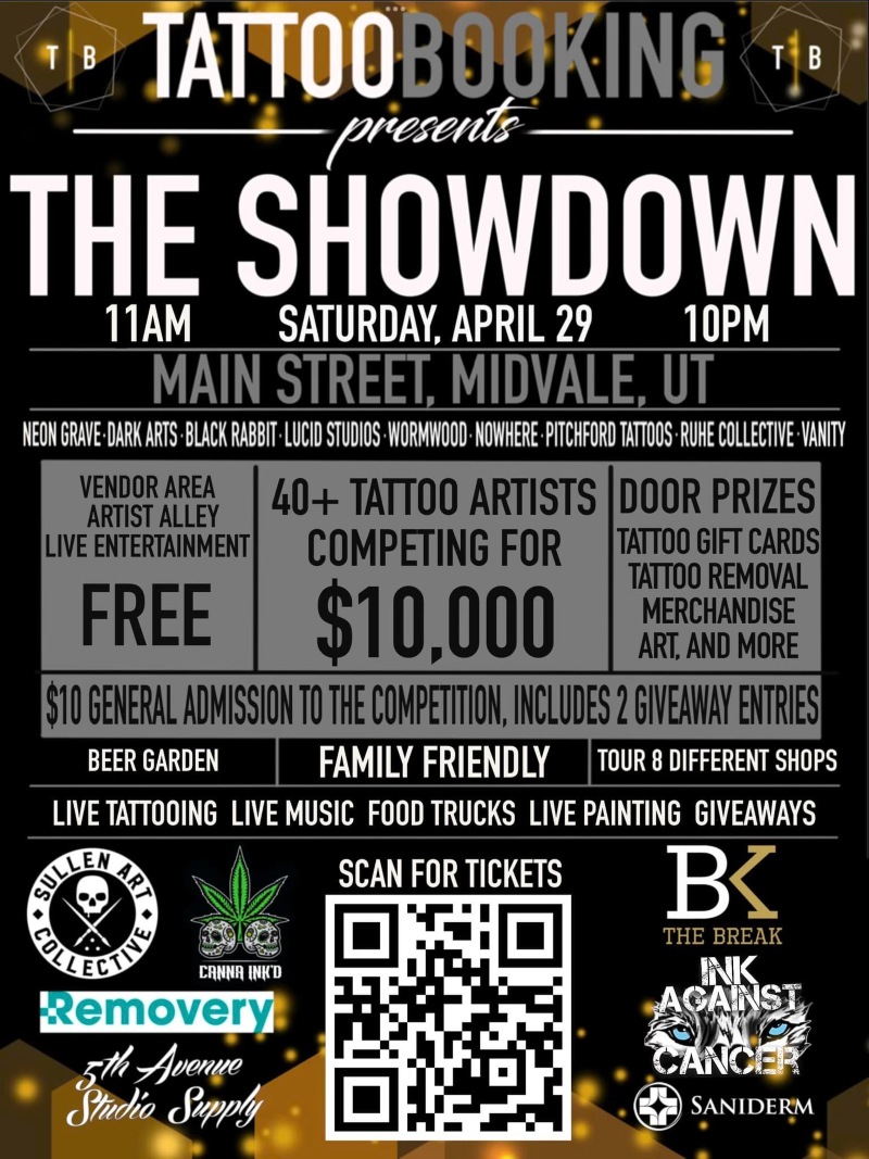 Tattoo Booking Showdown Tickets info