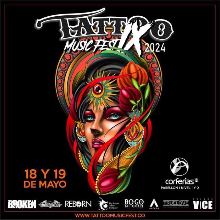 Colombia Tattoo Music Fest #8 18 May 2024