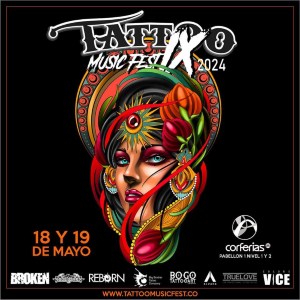Colombia Tattoo Music Fest #8 18 May 2024