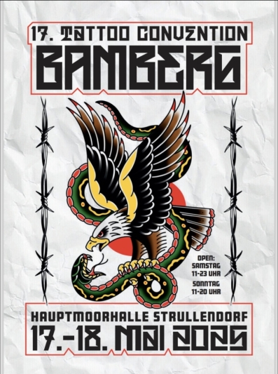 Bamberger Tattoo Convention 16 May 2026