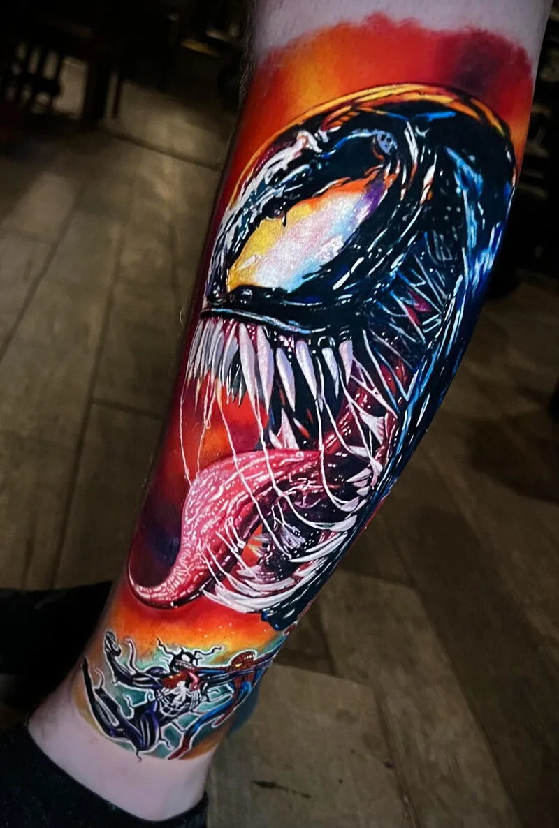 Jhony Ramirez • Impressionistic Color Tattoos 15 May 2024