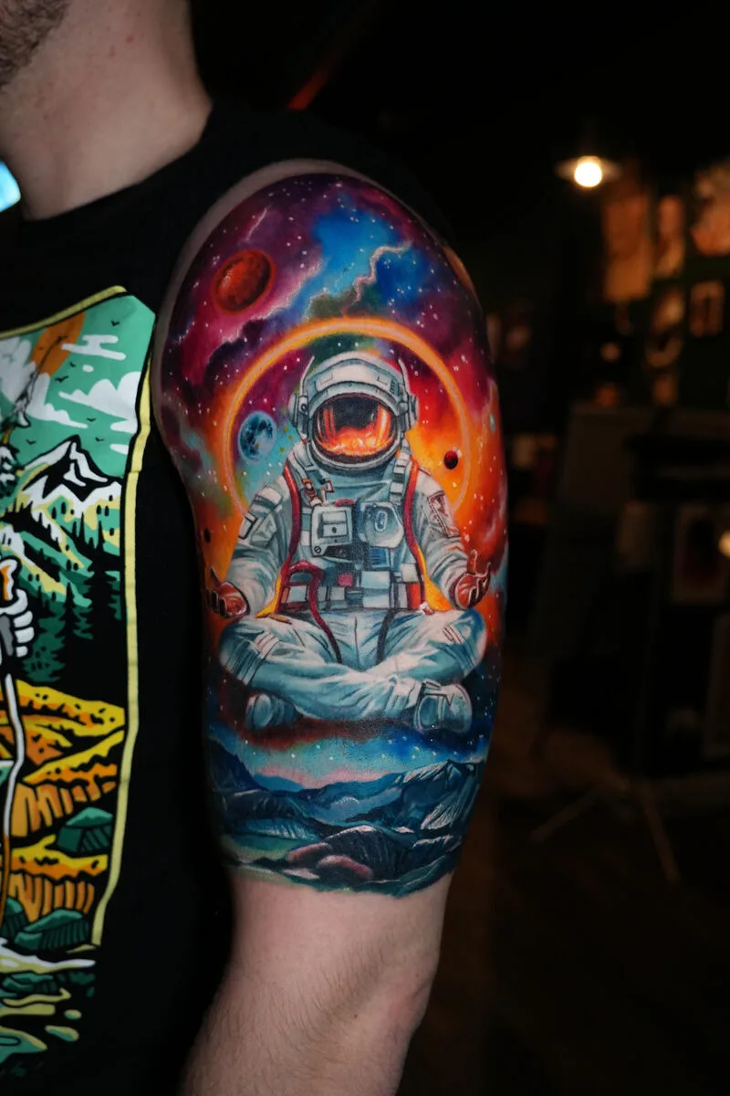 Jhony Ramirez • Impressionistic Color Tattoos 15 May 2024