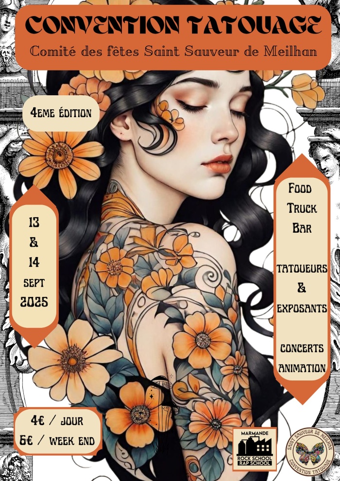 Saint Sauveur de Meilhan Tattoo Convention #5 (Postponed) 13 September 2025