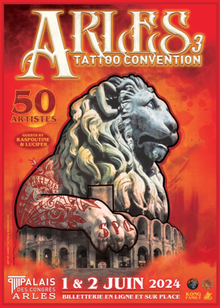 Arles Tattoo Convention 1 June 2024