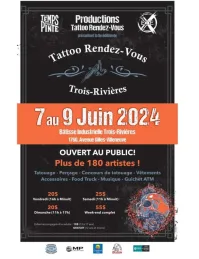 Tattoo Rendez Vous Trois Rivières 2026 12 June 2026