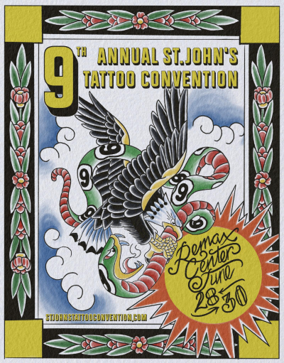 St. John's Tattoo Convention #9 28 June 2025