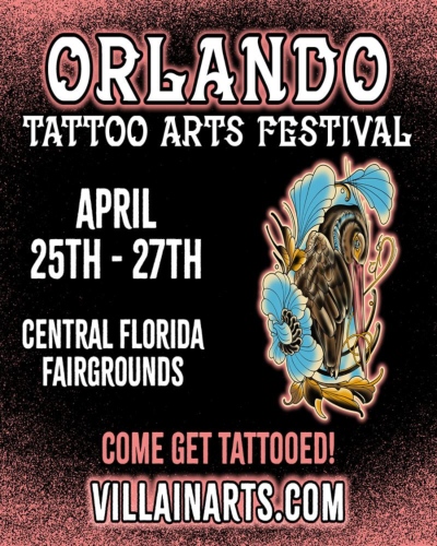 Orlando Tattoo Arts Festival #3 25 August 2025