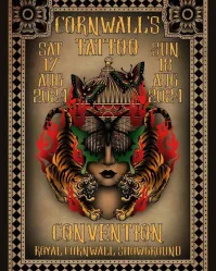 Cornwall's Tattoo Convention (2026) 21 August 2026