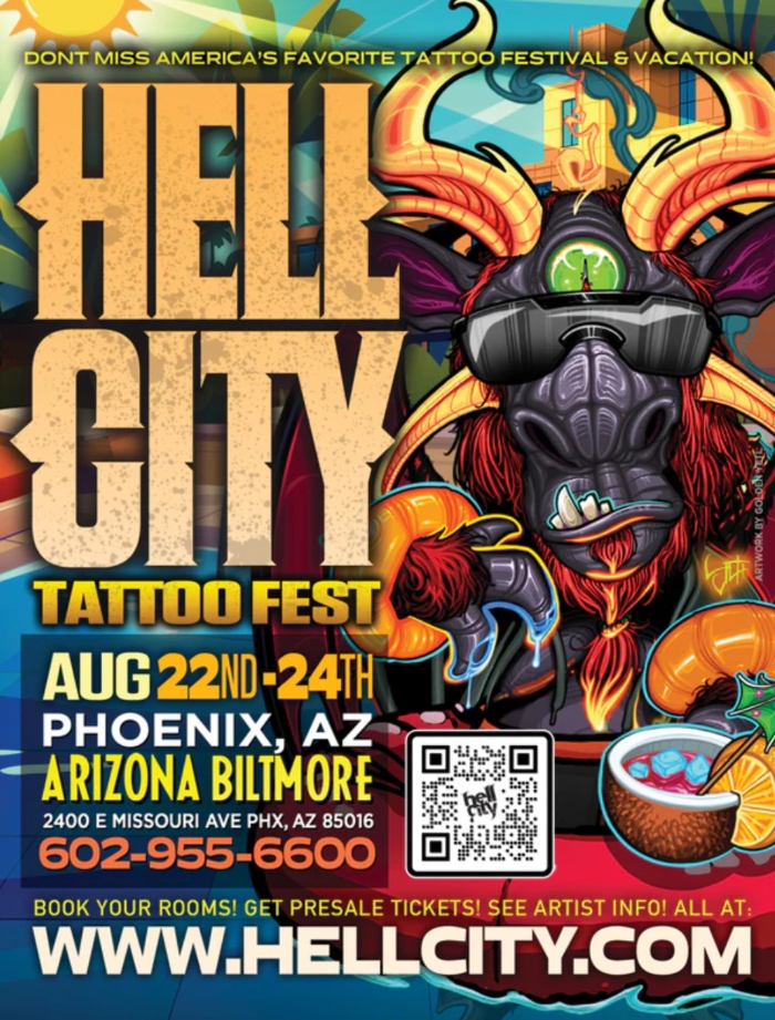 Hell City Tattoo Festival Phoenix #22 22 August 2025