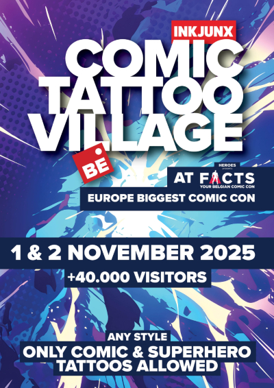 INKJUNX @ Facts - Comic con 1 November 2025