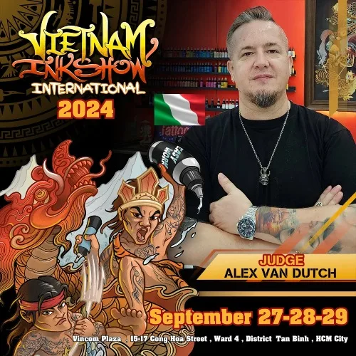 Alex Van Duch VietNam Ink Show 2024