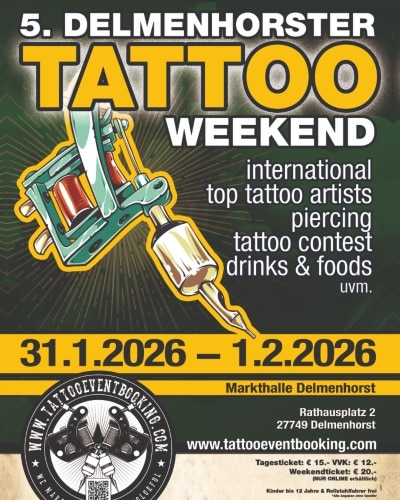 Delmenhorster Tattoo Weekend #5 31 January 2026