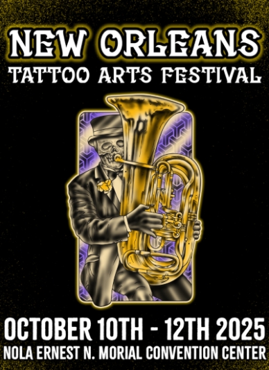 New Orleans Tattoo Arts Festival #7 10 October 2025