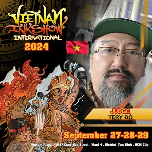 Tery Do Vietnam Ink Show 2024 Saigon