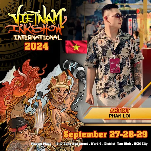 Phan Loi Vietnam Ink Show 2024 Saigon