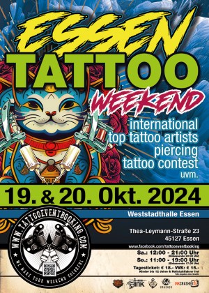 Essen Tattoo Weekend 19 October 2024