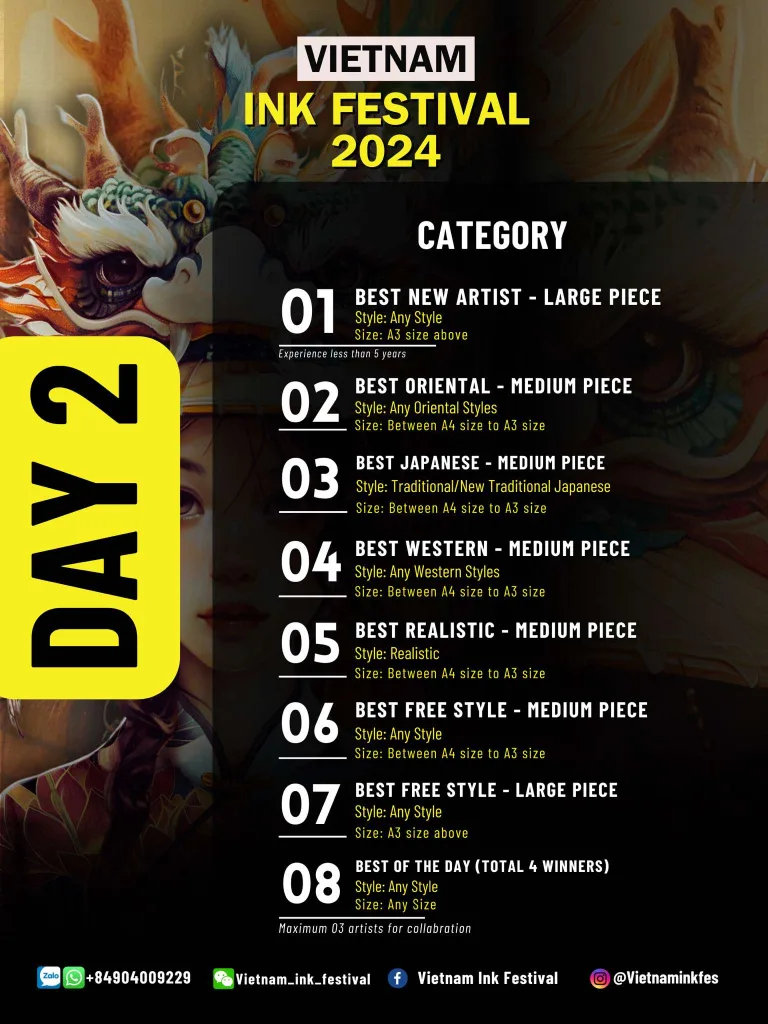 Vietnam Ink Festival 25 October 2024