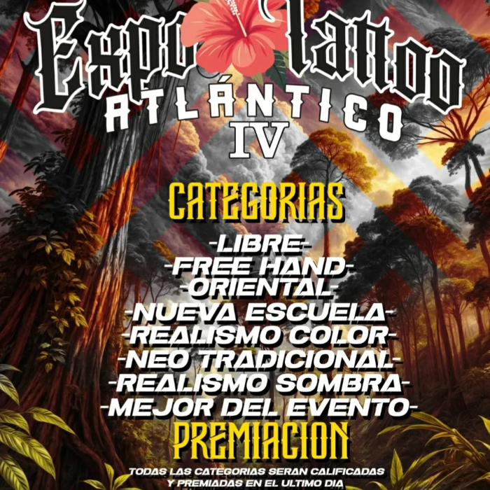 Atlantico Tattoo Expo #4 Atlantico Tattoo Expo #4 17 October 2025