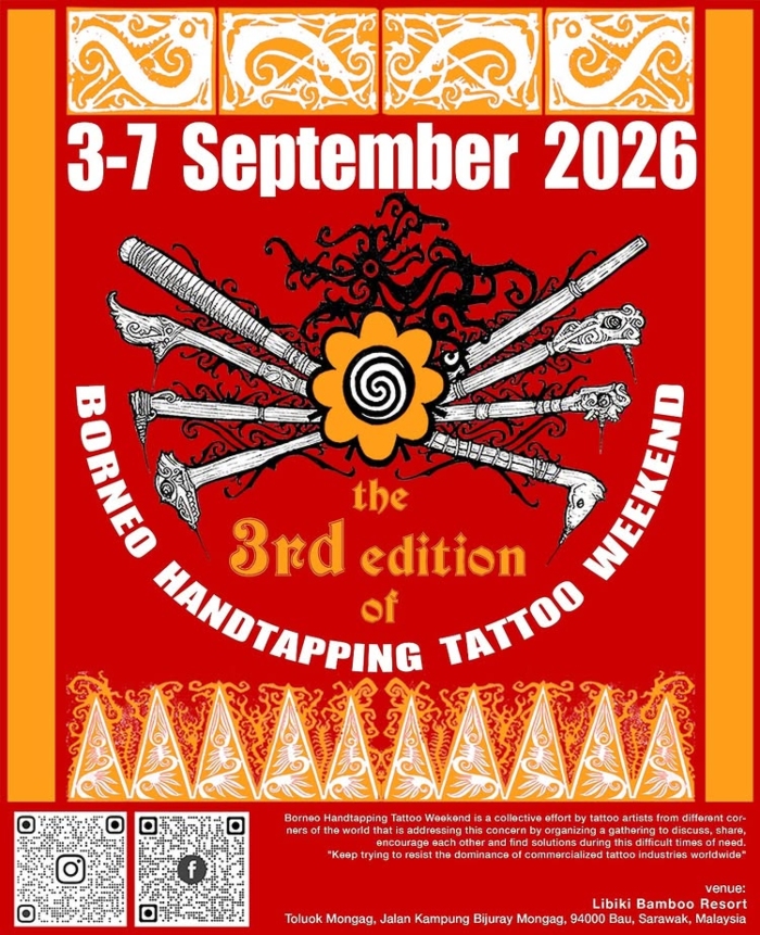 Borneo Handtapping Tattoo Weekend #3 (2026) 3 September 2026