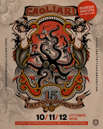 Cagliari Tattoo Convention #15 10 October 2025
