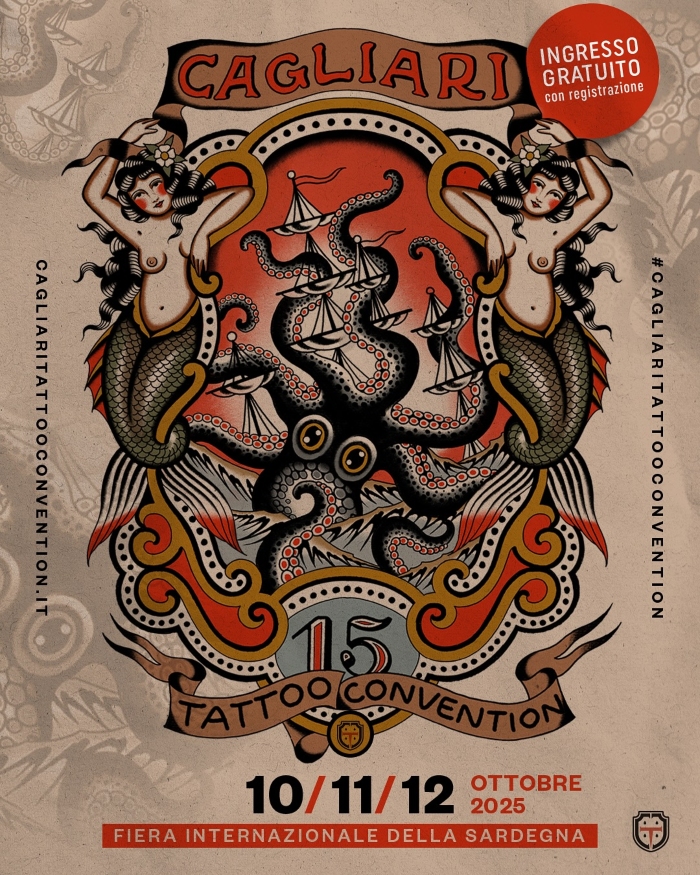 Cagliari Tattoo Convention #15 10 October 2025