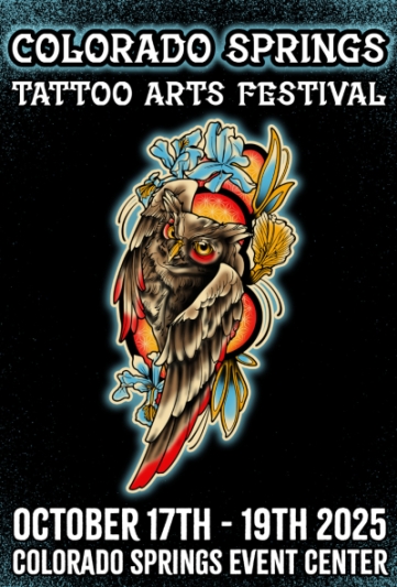Colorado Springs Tattoo Arts Festival #2 17 October 2025