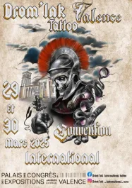 Drom’Ink Valence Tattoo (2026) Drom'Ink VALENCE Tattoo International 2025