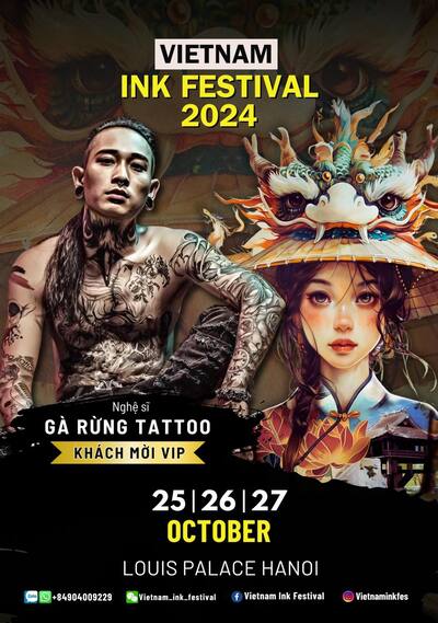 Ga Rung Vietnam Ink Festival 2024 WTE PROTEAM