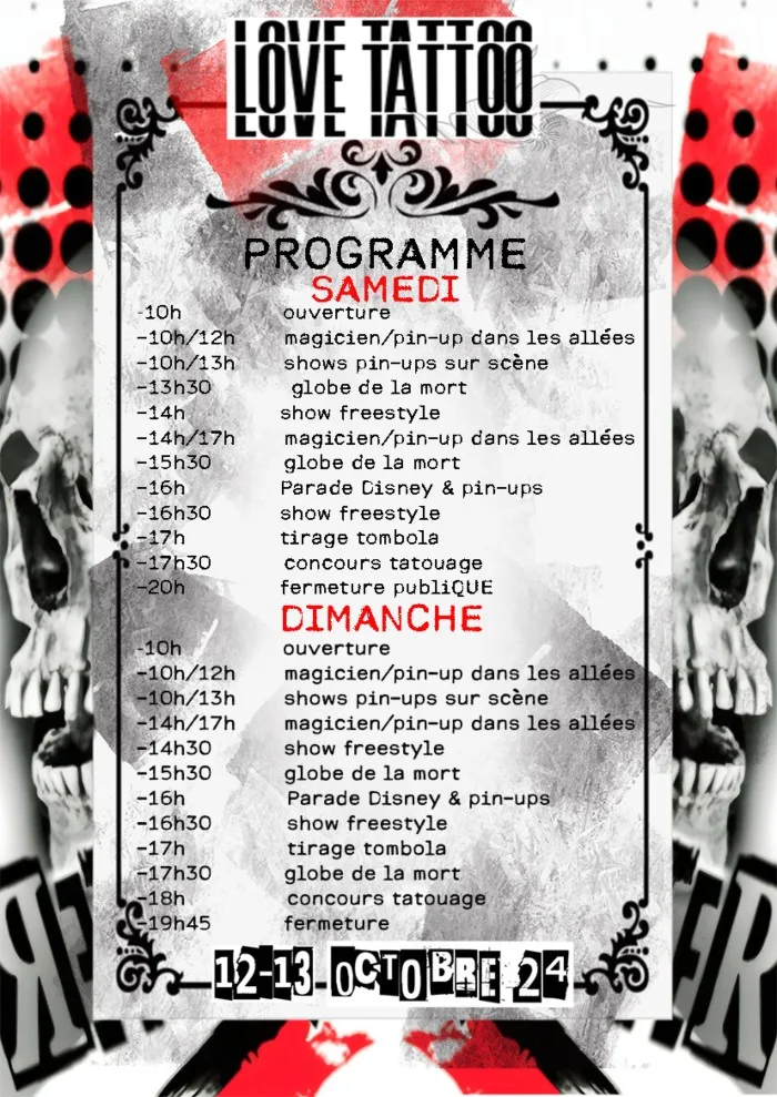 Love Tattoo Festival 2024 Show time