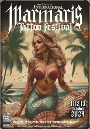 Marmaris Tattoo Festival #5 Poster Marmaris Tattoo Fest 11-13 October 2024