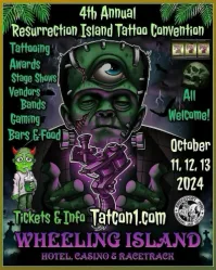 Resurrection Island Tattoo Convention #5 10 October 2025
