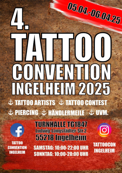 Tattoo Lifestyle Convention Ingelheim 5 April 2025