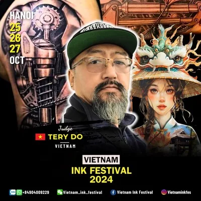 Tery Do Vietnam Ink Festival 2024 WTE PROTEAM