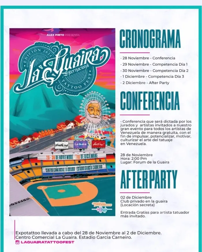 LaGuaira Tattoo Fest 2024 CONTEST