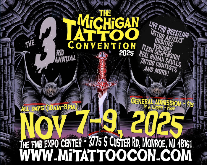 Michigan Tattoo Convention #3 7 November 2025
