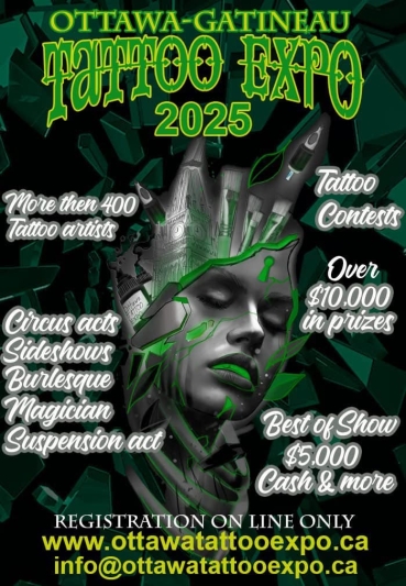 Ottawa Gatineau Tattoo Expo 2025