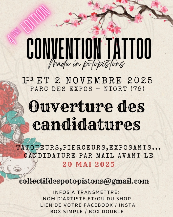 Potopistons Tattoo Convention 1 November 2025