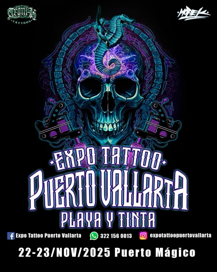 Puerto Vallarta Playa Y Tinta Tattoo Expo 22 November 2025