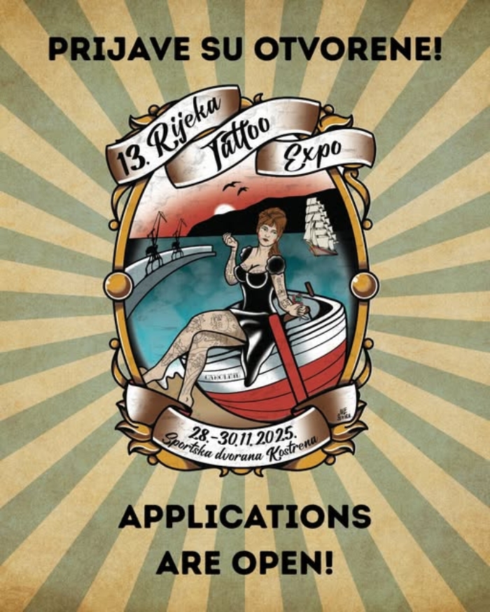 Rijeka Tattoo Expo #13 28 November 2025