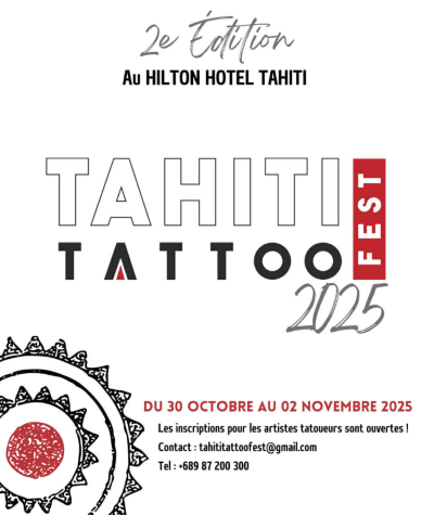 Tahiti Tattoo Fest 30 October 2025