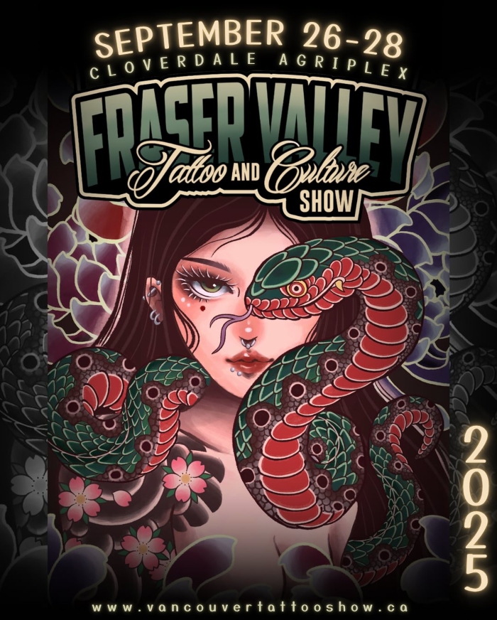 Fraser Valley Tattoo and Culture Show 26 September 2025