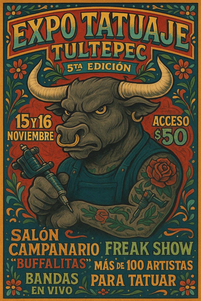 Tultepec Tattoo Convention #5 15 November 2025