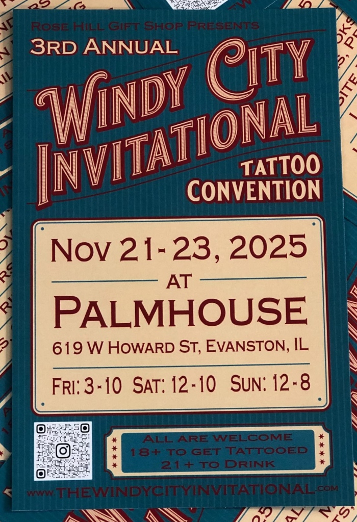 Windy City Invitational Tattoo Convention Windy City Invitational Tattoo Convention 21 November 2025