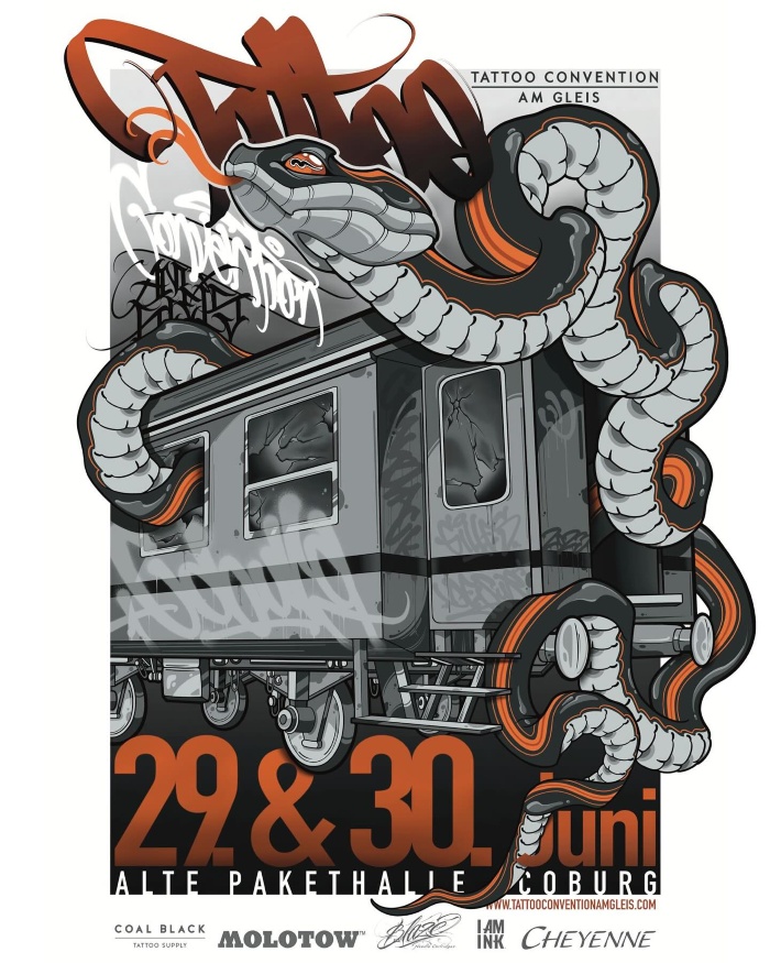 Coburg Tattoo Convention-Am Gleis 26 July 2025